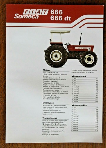 Prospectus brochure tracteur - brochure,