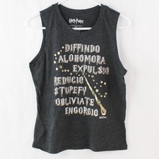 Débardeur Magique Gris Foncé Harry Potter Junior Moyen - D'Occasion