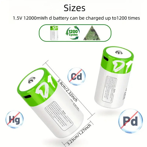 Lot pile rechargeable usb - pile,