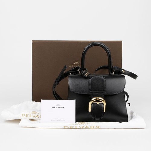 Delvaux mini sac tote brillant - delvaux,