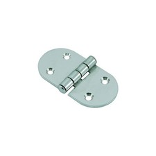 2 CHARNIERES RONDES INOX 316 75-40 Alciumpeche