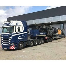 WSI 01-4290 SCANIA S CS20H TRACTEUR 10X4 & SEMI SCHEUERLE  3 + 5  " KARNER "