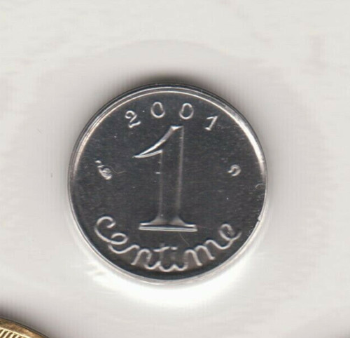Centime 2001 épi - bu, fdc