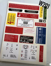 Décalque Set Stickers Pour