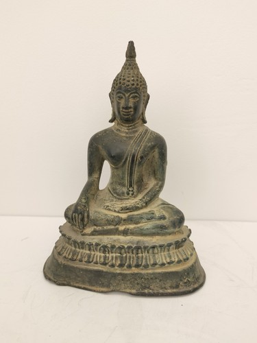 Ancien bouddha bronze cire - bouddha, en