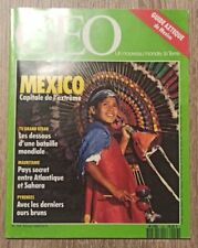 GEO MAGAZINE N°156 FEVRIER 1992 - MEXICO - MAG REVUE