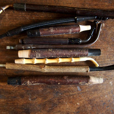 Bon LOT DE 9 tuyaux de pipes