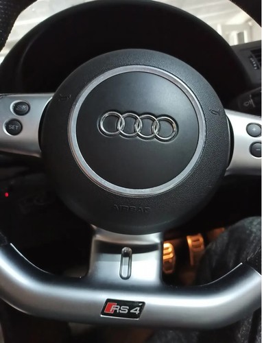 Sticker gel audi - audi, volant