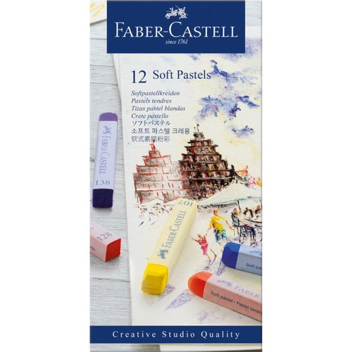 Pastels tendres boîte - -, 12