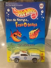 Hot Wheels 1996 Vans De Kamps Mail In Promo 1967 Ford Mustang Fish-O-Saurs 50K