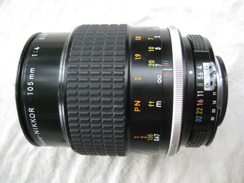 Nikon nikkor 105mm - 105mm, f4