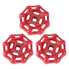 3pcs Handle en fonte des roues