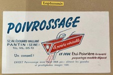 Buvard Pub Publicitaire Poivrossage