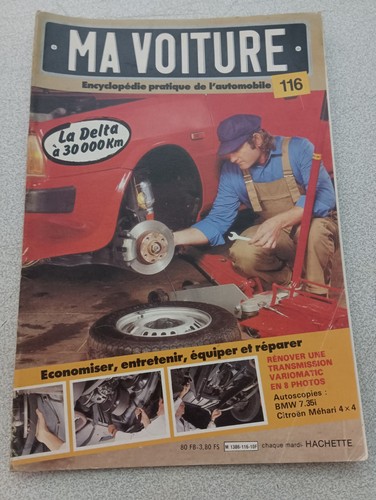 Revue hachette voiture n116 - ma,