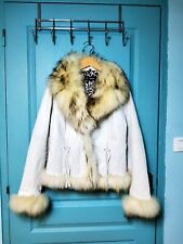 blouson, veste cuir et fourrure femme oakwood vintage 