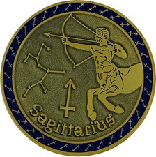 Zodiac Sagittarius Coin