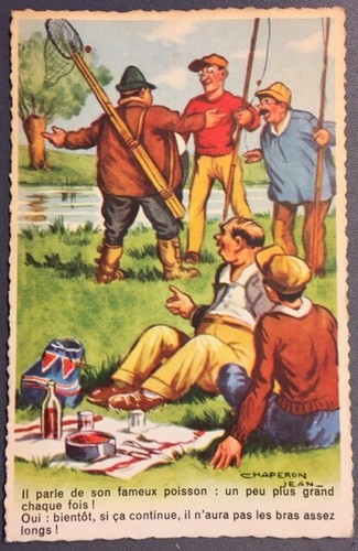 Carte postale humoristique - postale,