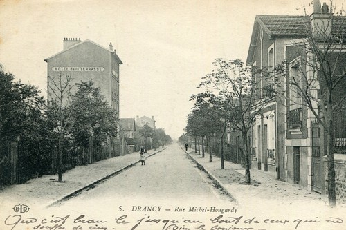 Carte drancy rue michel - carte,