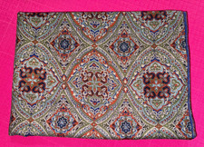 Tissu ancien Romanex Boussac étamine de coton fleurs  larg  136 cm x 180 cm C847