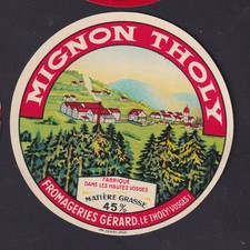 Ancienne petite étiquette