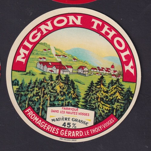 Ancienne petite étiquette