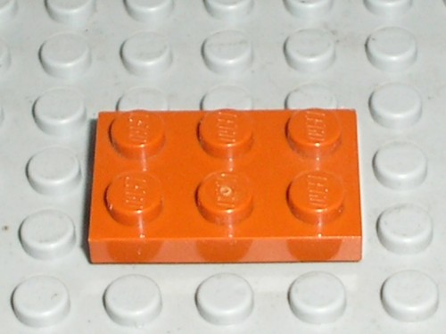 Rare lego dkorange dark orange - rare,