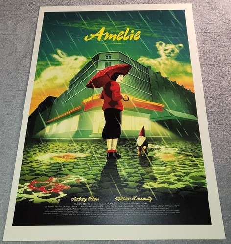Affiche film amélie poulain - amélie,