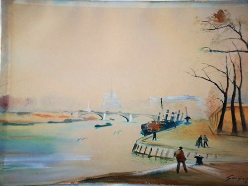 1954 peinture fernand - ,