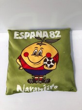 ❤️  rare coussin oreiller football ESPAÑA 82  NARANJITO COLLECTION COLLECTOR