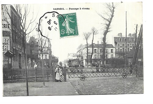 Sannois passage a niveau - ,