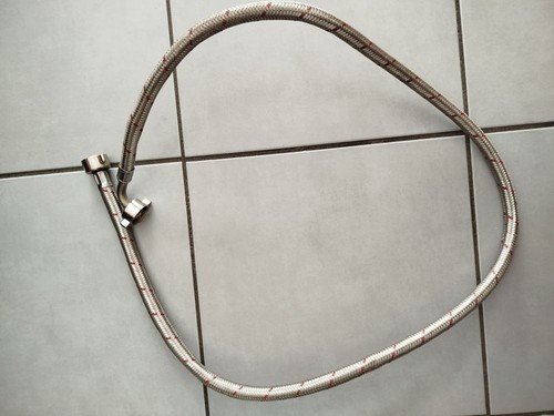 Tuyau flexible inox tressé