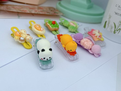 8pcs cute handmade - cute, clips