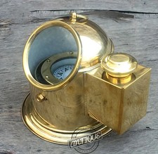 Boussole De Marin Vintage Reproduction Navy Avec Gimbals N