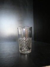 Ancien verre gobelet cristal