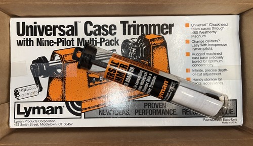 Lyman universal case trimmer - lyman,
