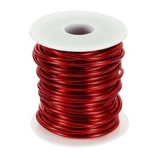 Fil alu 10G 2.5mm 20m souple anodisé Rouge pour bijoux DIY