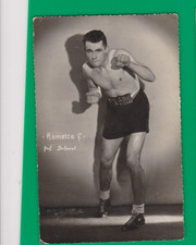 BOXE carte boxeur F. RAMETTE