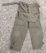 ancien pantalon motorisé vert