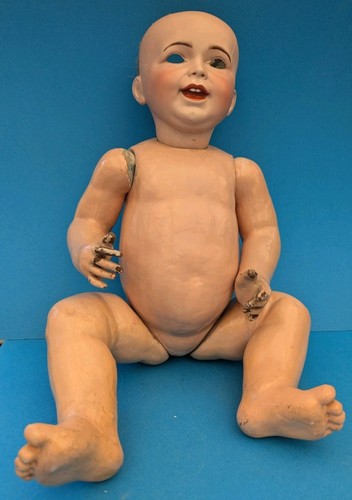Ancienne poupée poupon - poupée, bébé