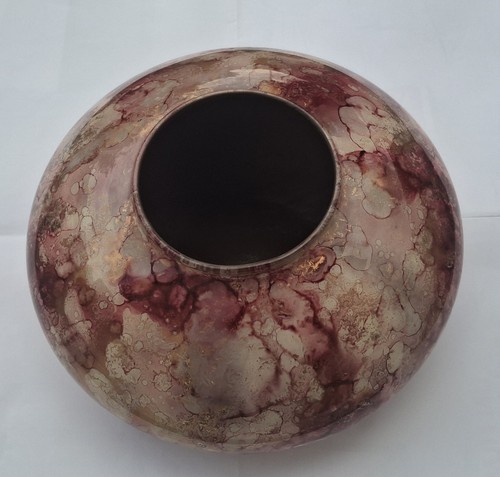 Vase boule laque line - vase,