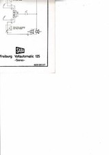 Service Instruction Avec Schéma pour Saba Freiburg Entièrement Automatique 125