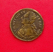 Beau jeton royal Louis XVI