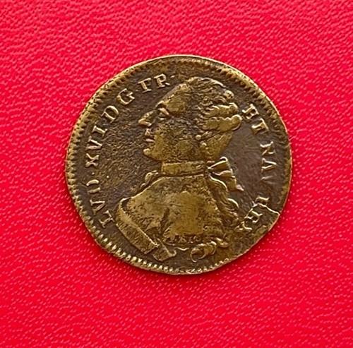 Beau jeton royal - louis, xvi