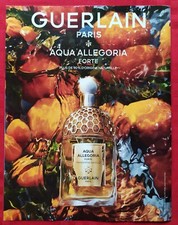 Publicité Papier - Aqua Allegoria Forte de Guerlain de 2023