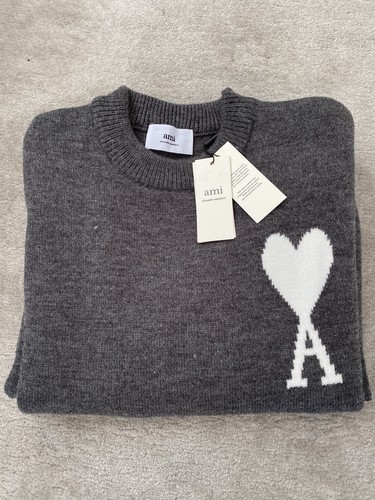 Pull ami paris gris - paris,