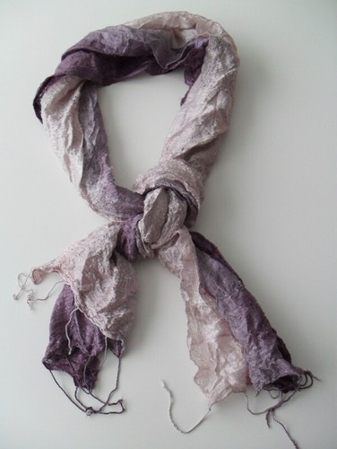 Foulard dégradé violet à - violet,