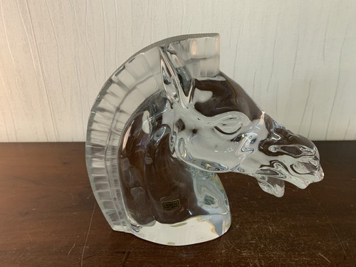 Tête cheval cristal - tête, en