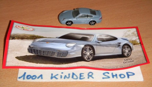 Kinder dc066 porsche 911 - dc066,