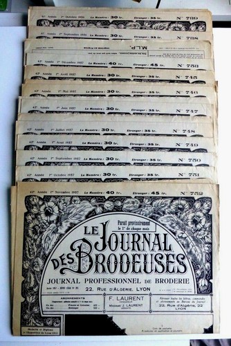 Journal des brodeuses lyon - journal,