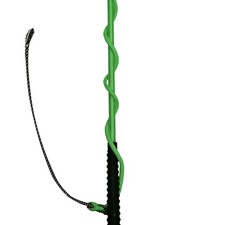 EQuest Longe . - Vert - 180 CM Fouet Lungeing Cheval Entraînement / Dressage